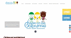 Desktop Screenshot of fundacionlasgolondrinas.org